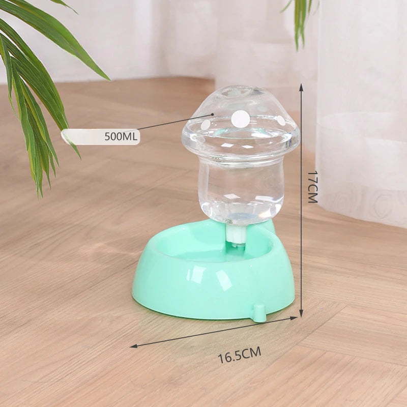 Mushroom gravity pet feeder | Mushroom automatic pet feeder | Cute mushroom dog feeder | Cat mushroom water dispenser | Gravity feeder for small pets | Dog gravity feeder with mushroom design | Mushroom shaped pet bowl | Aesthetic pet water feeder | Mushroom food dispenser for cats | Non-electric gravity pet feeder | Dog water and food dispenser | Pet feeder mushroom design | Auto gravity pet feeder | Cat food gravity bowl | Small dog mushroom feeder | Kawaii pet food dispenser | Mushroom dual bowl pet feed