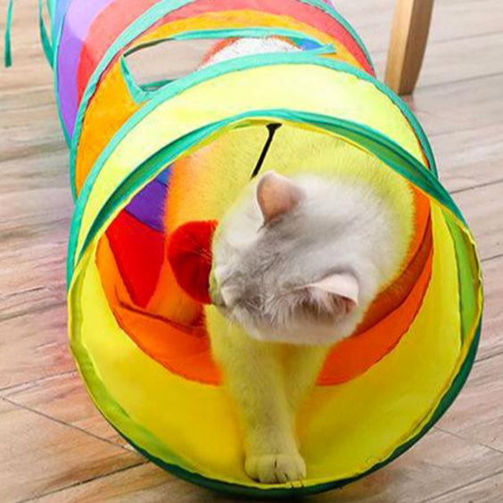 Cat Tunnel Pet Tube Collapsible