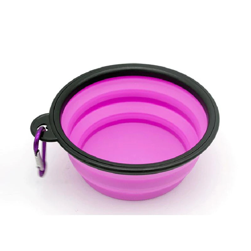 Portable pet bowl | Travel dog bowl | Collapsible silicone dog bowl | Foldable pet bowl | Dog water bowl for travel | Cat travel bowl | Silicone puppy bowl | Compact pet feeding bowl | Outdoor dog water bowl | Hiking dog bowl | Leak-proof dog bowl | Portable dog food container | Pet travel accessories | Small dog travel bowl | Dog bowl with carabiner | Pet camping bowl | Pocket-size dog bowl | Reusable silicone pet bowl | Eco-friendly travel pet bowl | Portable food and water bowl for pets