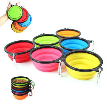 Portable Silicone Pet Bowl