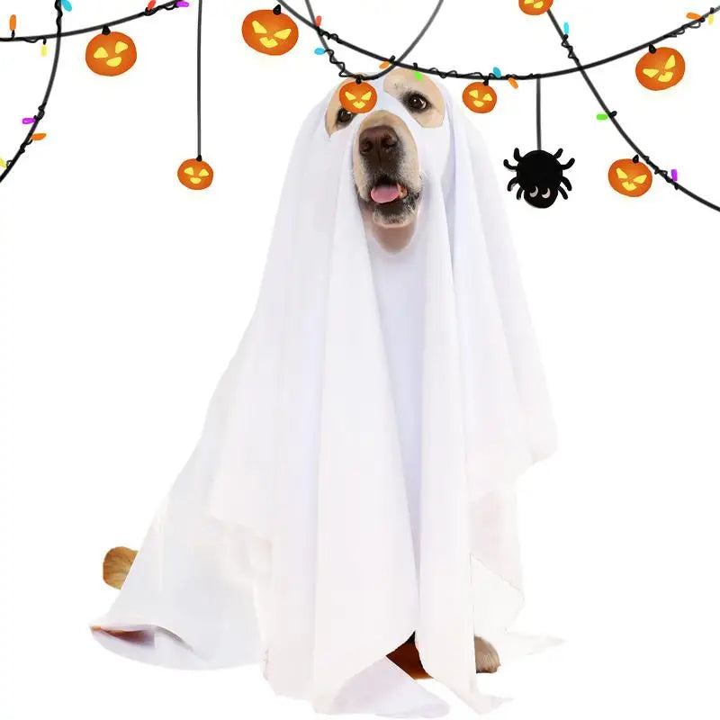 Halloween Ghost Pet Cloak Grab