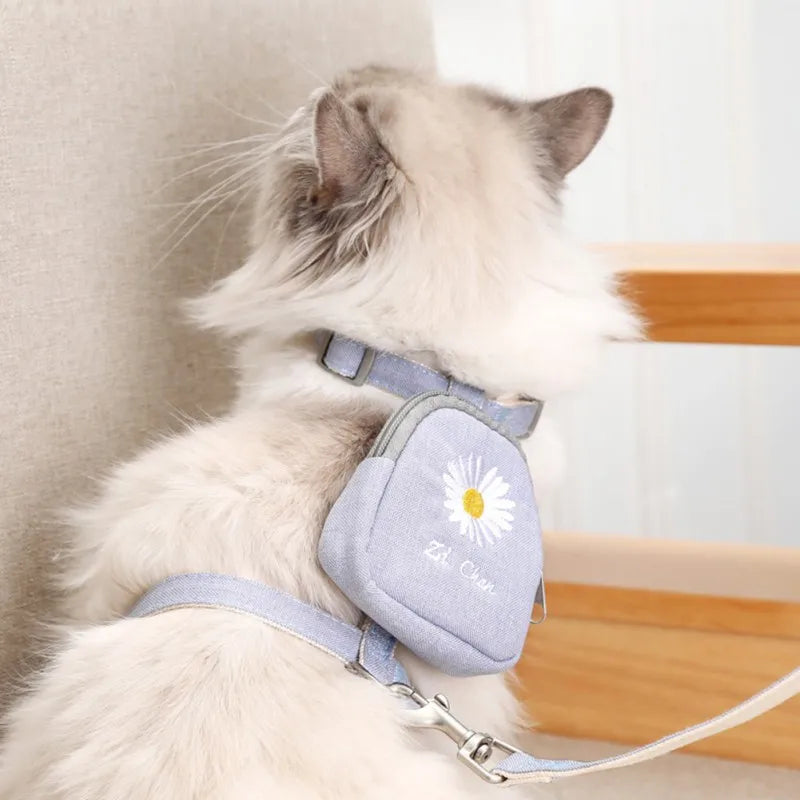 Cat Backpack Harness with Leash