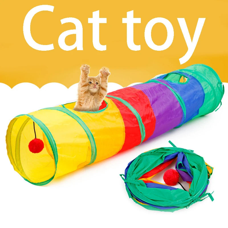 Cat Tunnel Pet Tube Collapsible