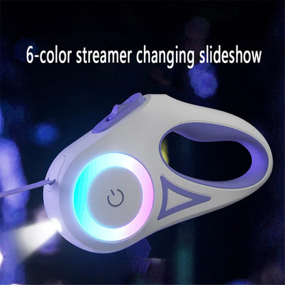 Streamer Led Lights Dog Leash