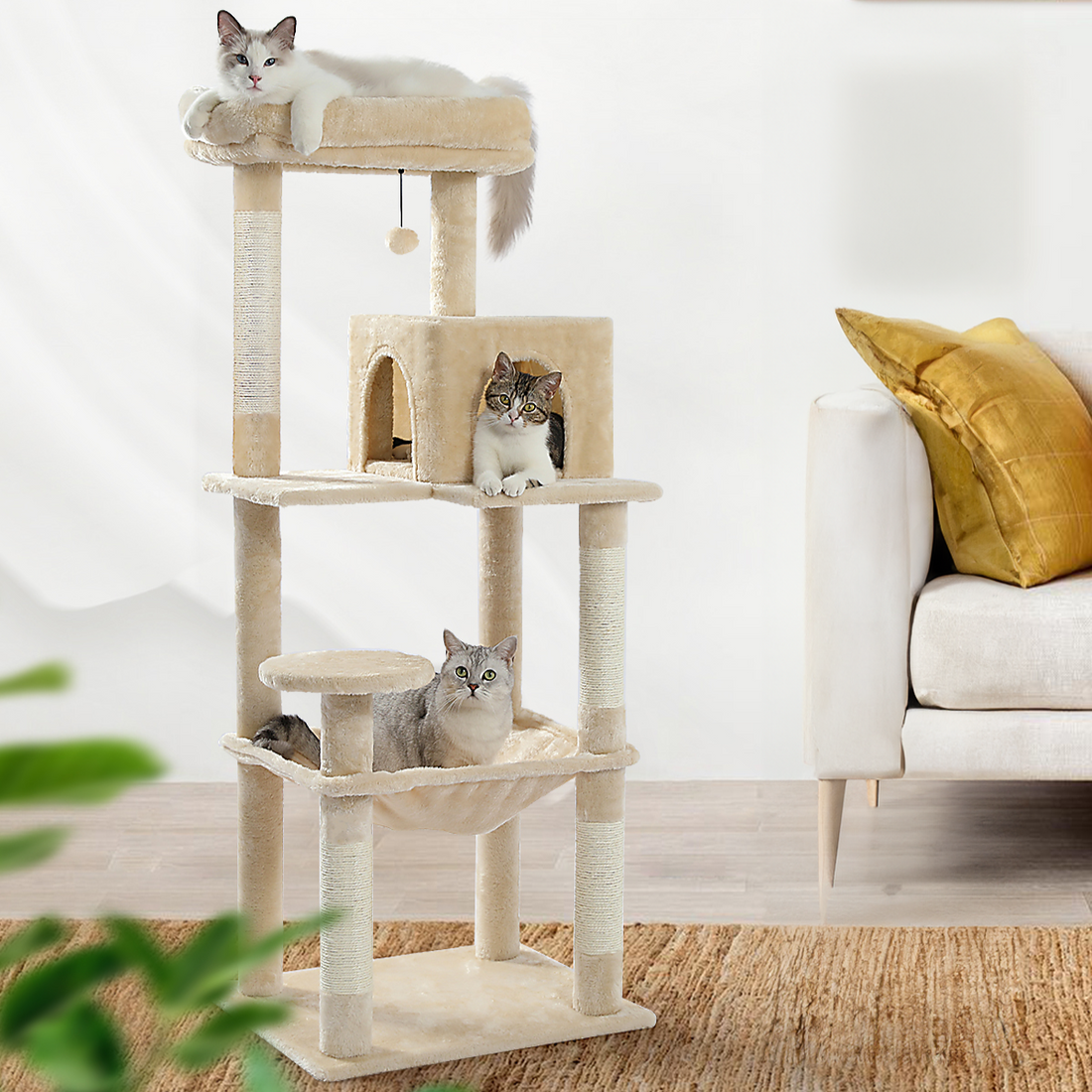 Cat Tree for Indoor Cats 5-Level